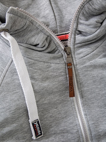 yazubi Sweatjacke 'Jacob' in Grau