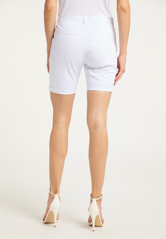 DreiMaster Maritim Slimfit Shorts in Weiß