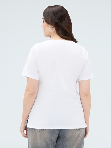 Fiorella Rubino Shirt in Wit