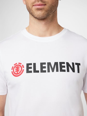 T-Shirt 'BLAZIN' ELEMENT en blanc