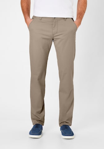 REDPOINT Regular Chinohose in Beige: predná strana