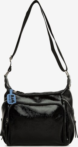 BagMori Crossbody Bag in Black: front