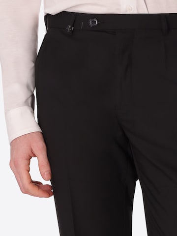 Regular Pantalon à plis 'Alabastro' Distretto12 en noir