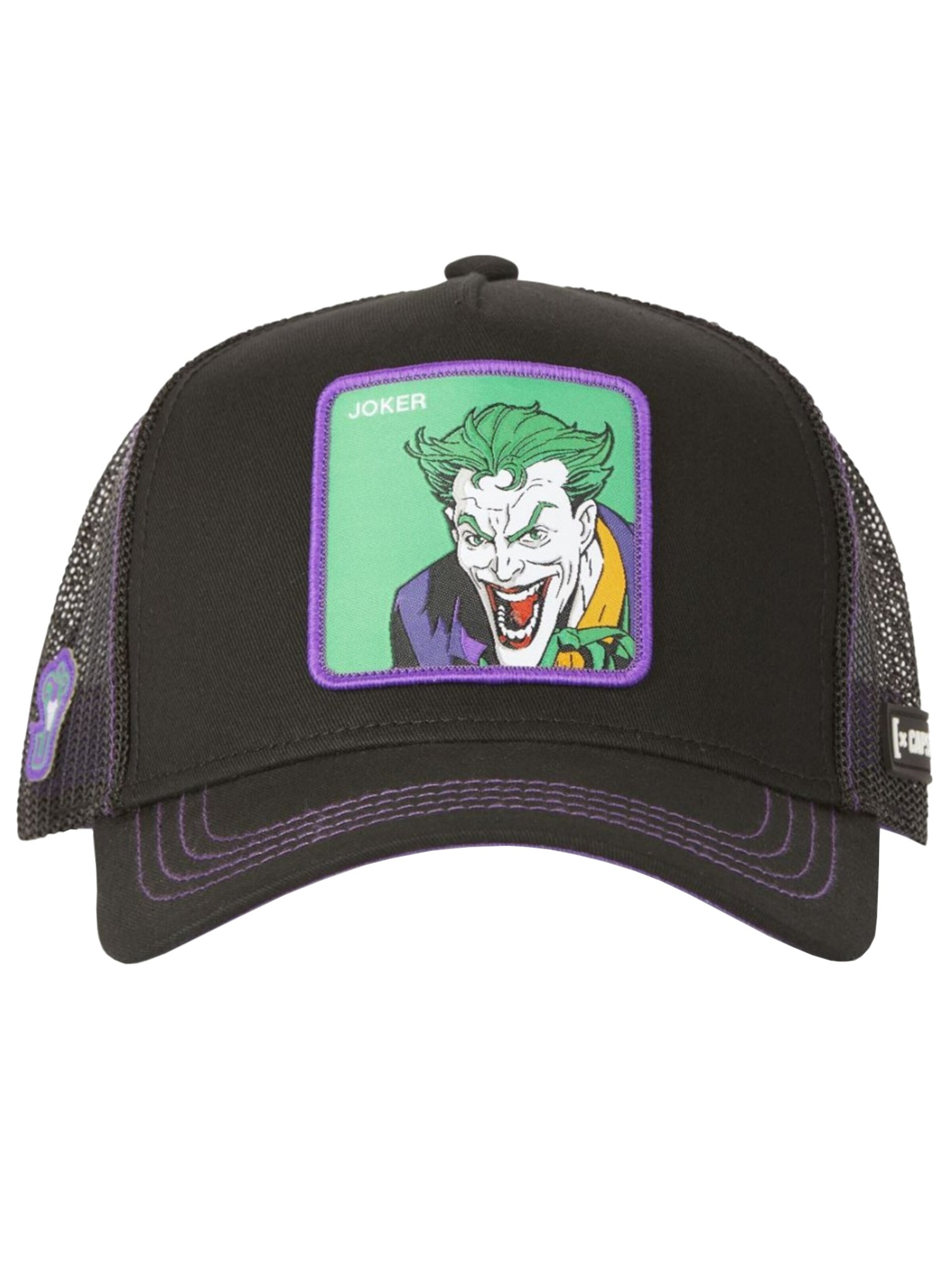Casquette 'DC Comics Joker' Capslab en noir
