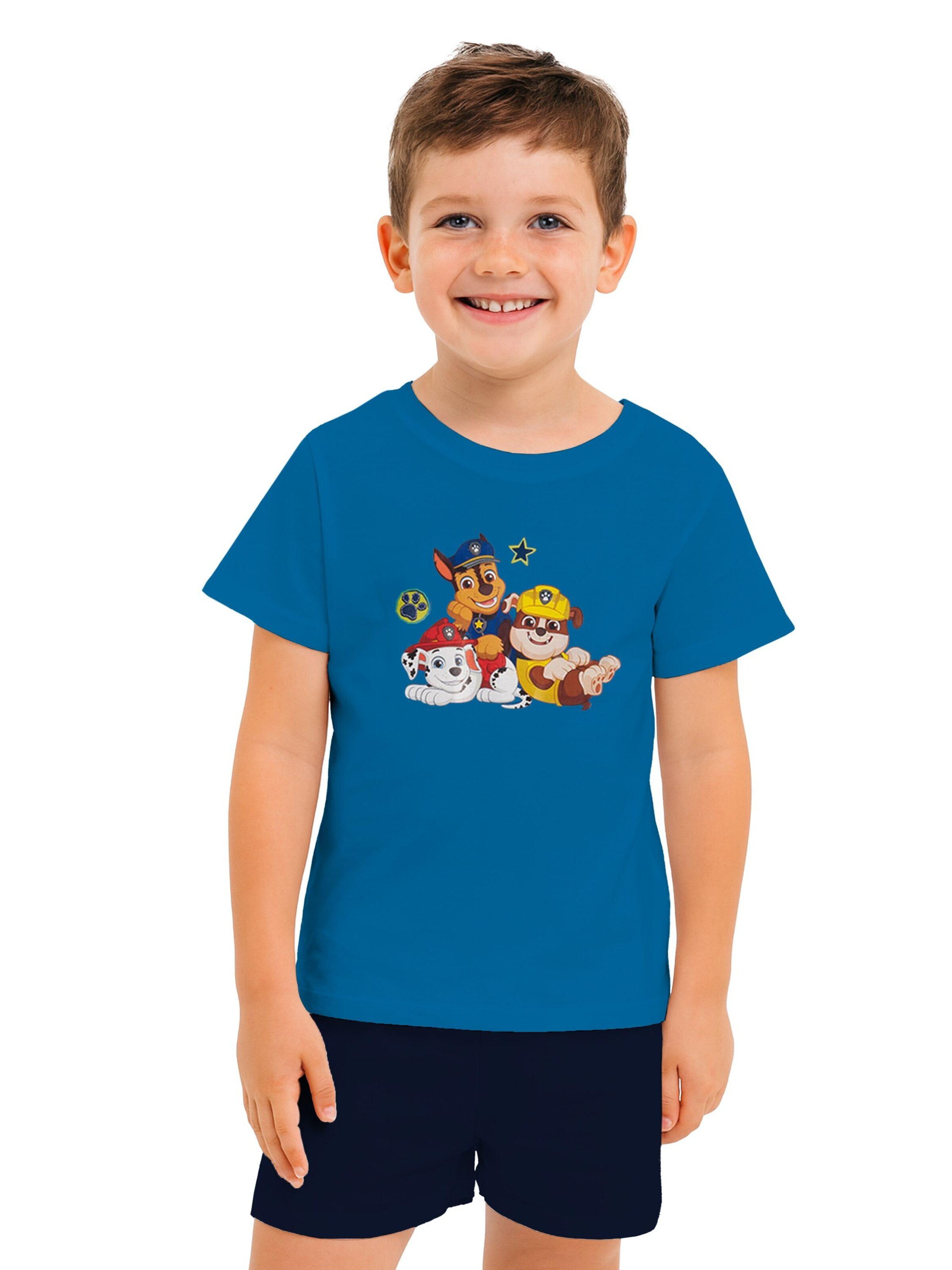 PAW Patrol Schlafanzug‌‌ in Blau: Vorderseite