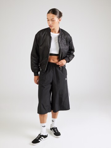 Wide Leg Pantalon ADIDAS ORIGINALS en noir