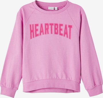 NAME IT Sweatshirt 'Venus' in Pink: predná strana