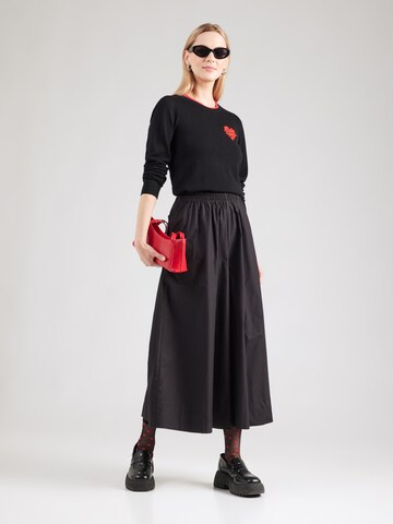 juoda Karl Lagerfeld Megztinis