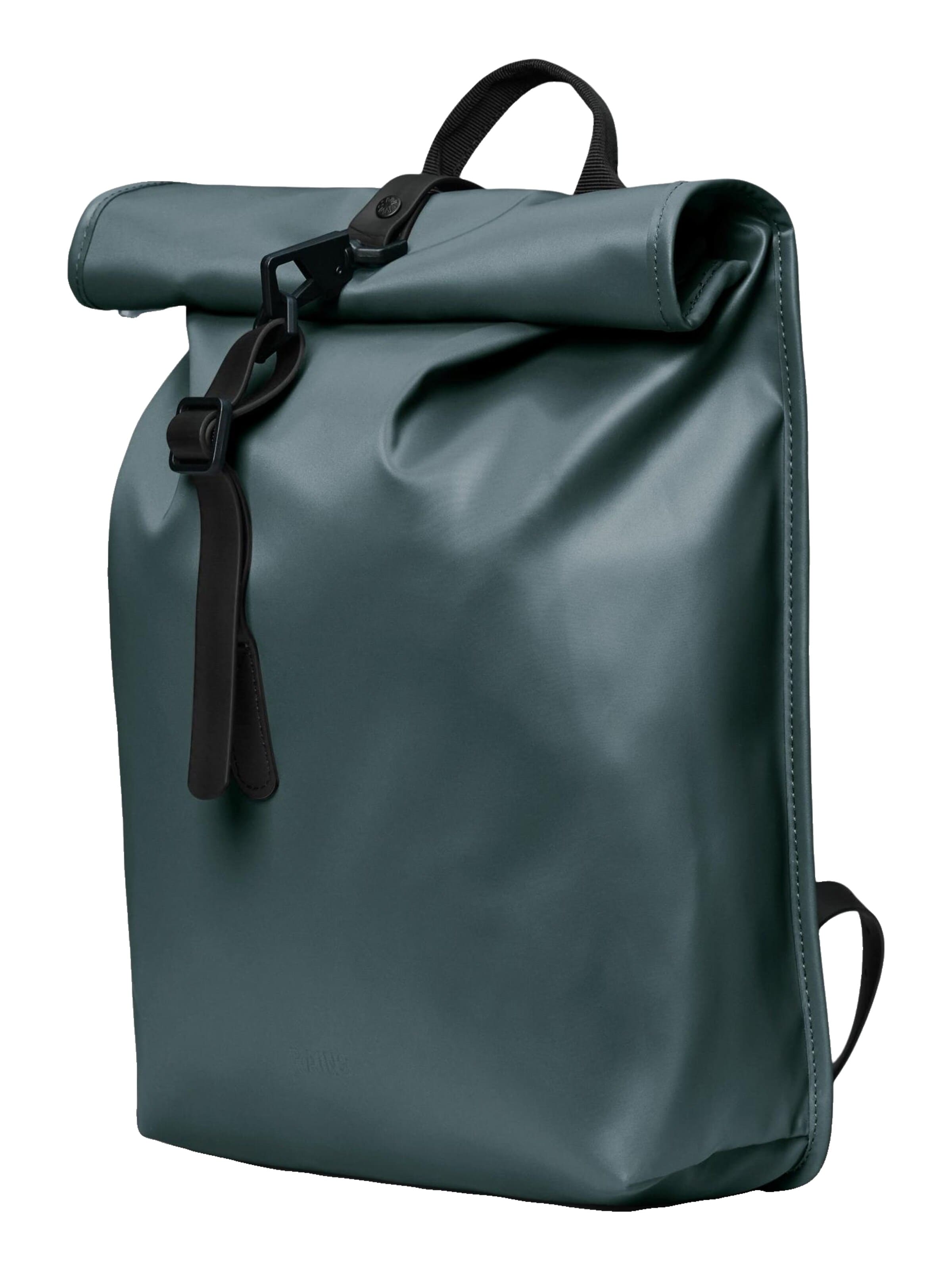 RAINS Rucksack 'Rolltop'‌‌‌‌‌ in Grün
