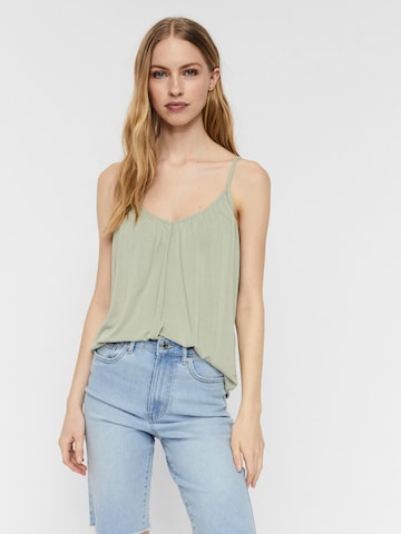 VERO MODA - Top 'FILLI' em verde: frente