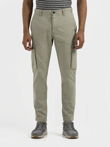 CAMEL ACTIVE Regular Cargo Pants in Green: front