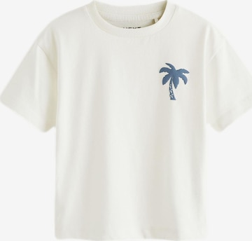 Next Shirt in Weiß: Vorderseite