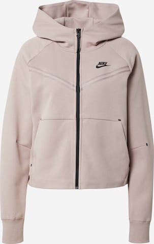 Giacca di felpa di Nike Sportswear in rosa: frontale