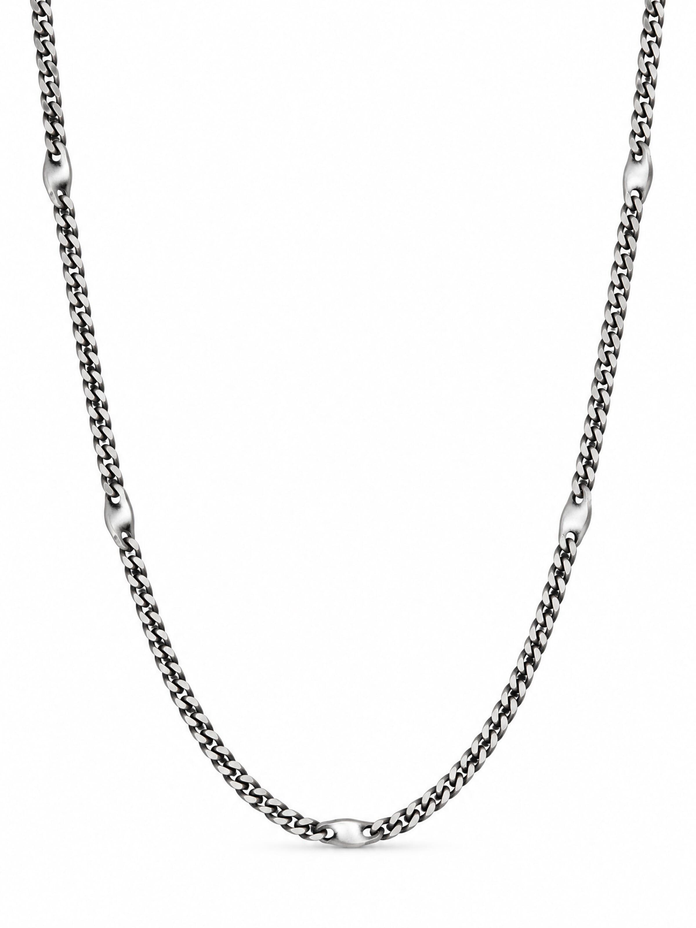 REYTEL Ketting 'DESTINUM' in Zilver: voorkant