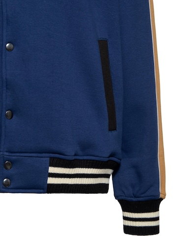 King Kerosin Between-Season Jacket 'KK' in Blue
