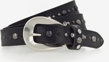 b.belt Handmade in Germany Belt 'Rym' in Black: front