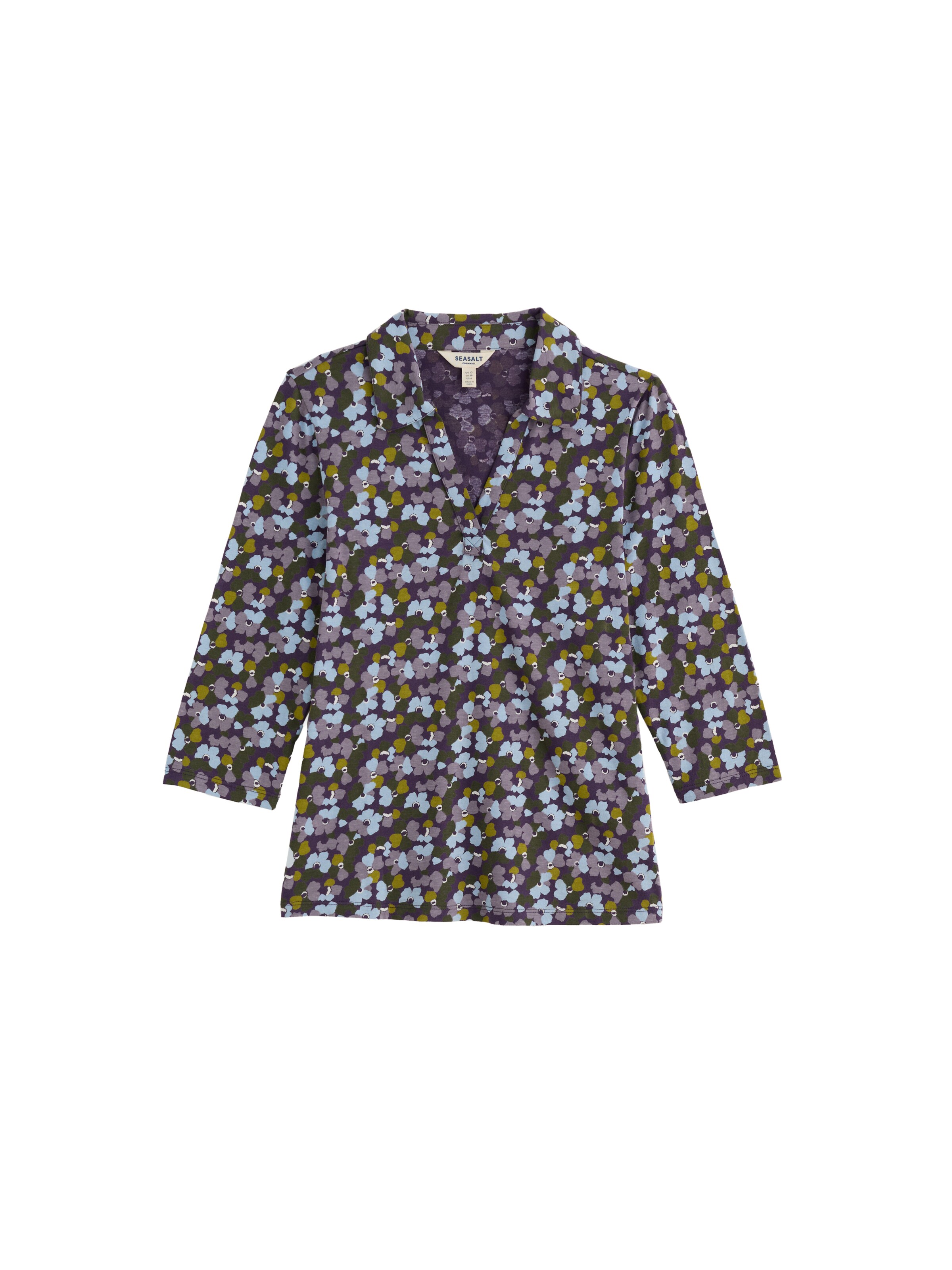 Seasalt Cornwall Blouse 'Wavecrest' in Gemengde kleuren: voorkant