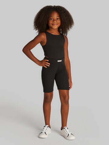 Calvin Klein Jeans Skinny Pajkice | črna barva: sprednja stran