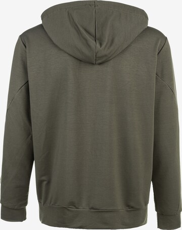 Virtus Athletic Zip-Up Hoodie 'Brent' in Green