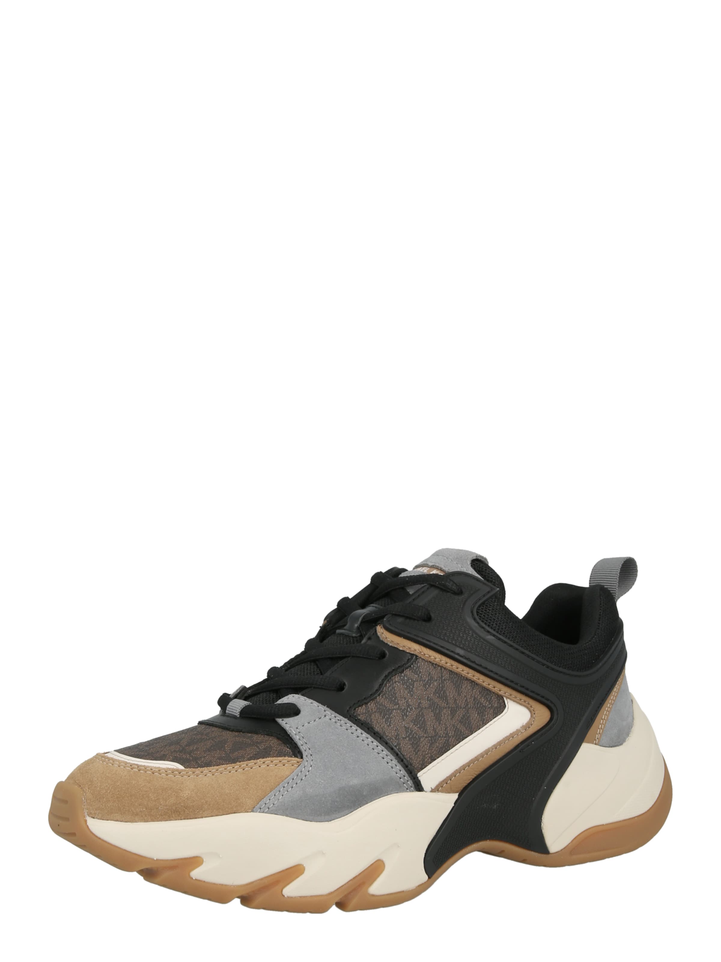 Michael Kors Nizke superge 'CHASE' | brokat / temno rjava / siva / črna barva, Prikaz izdelka