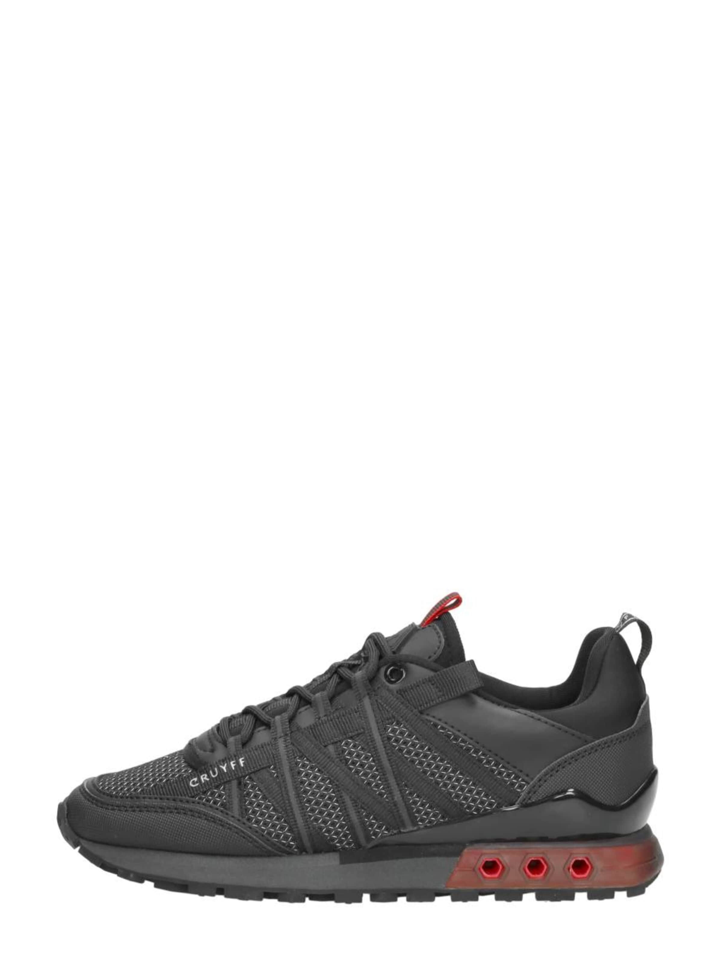 Cruyff Sneakers 'Fearia' in Zwart: voorkant