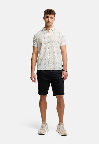 INDICODE JEANS Regular Trousers 'Seven' in Black