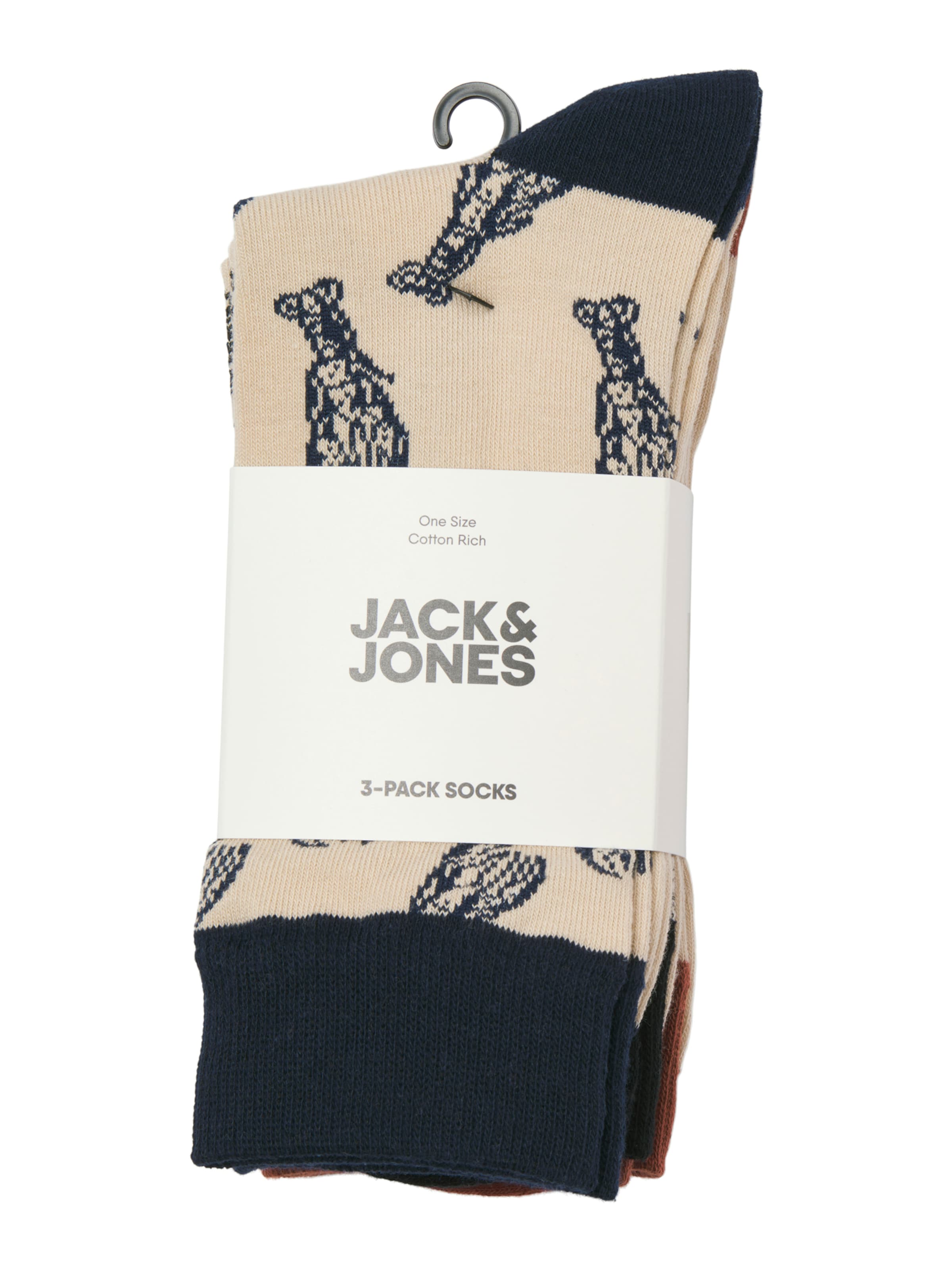 bēšs JACK & JONES Zeķes