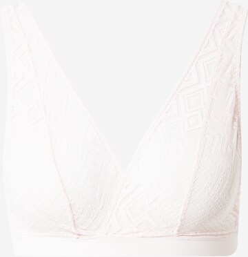 DKNY Intimates Triangle Bra in Beige: front