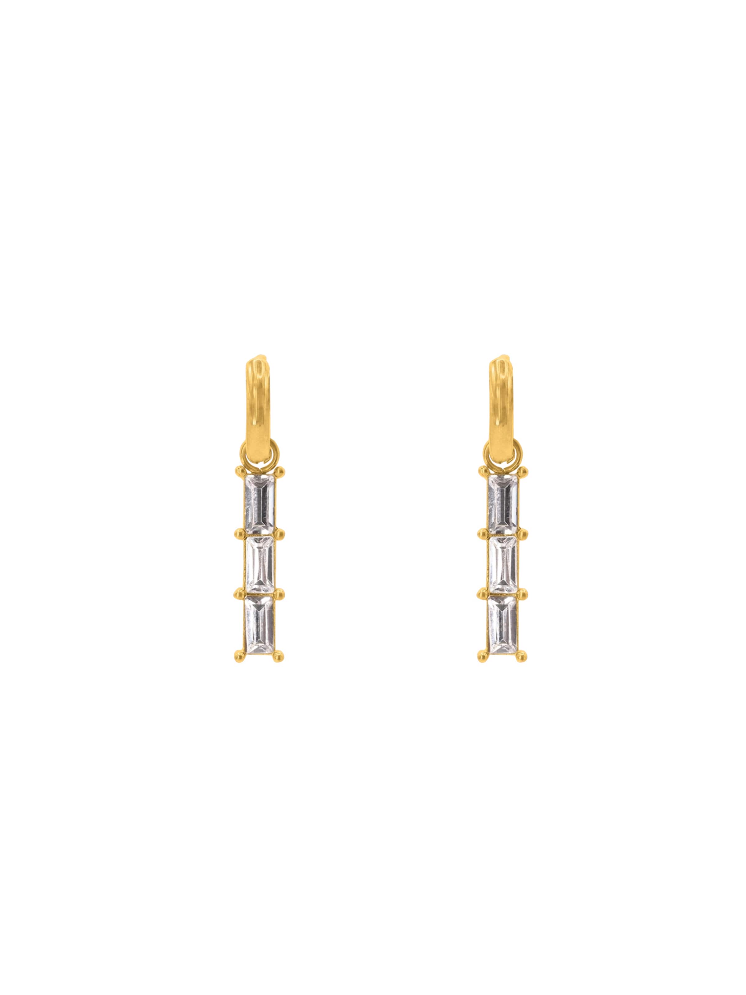 Heideman Earrings 'Marci' in Gold: front