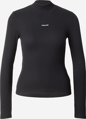 Maglietta di GUESS JEANS in nero: frontale