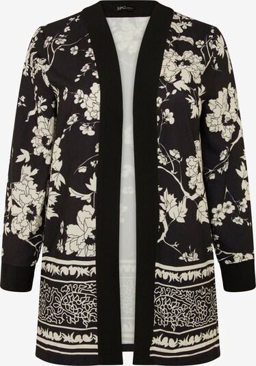 SPGWOMAN Kimono in schwarz / weiß, Produktansicht
