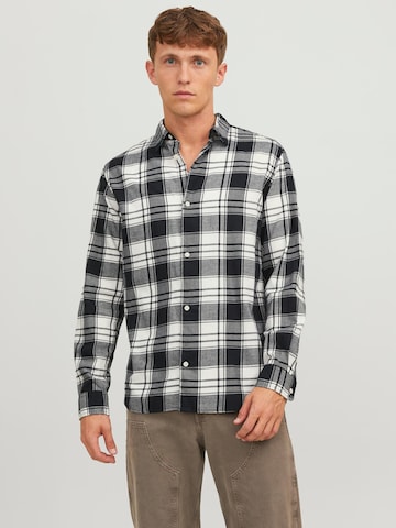 JACK & JONES Comfort Fit Hemd 'JOSHUA' in Weiß: predná strana