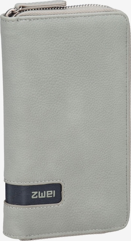 ZWEI Wallet 'Mademoiselle' in Grey: front