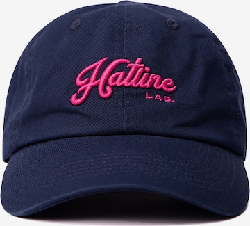 Casquette 'Signature Logo' Hatline Lab en bleu : devant