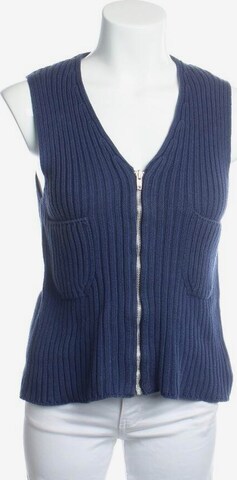 Emporio Armani Vest in XL in Blue: front