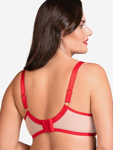 Vivisence T-shirt Bra '1084' in Red