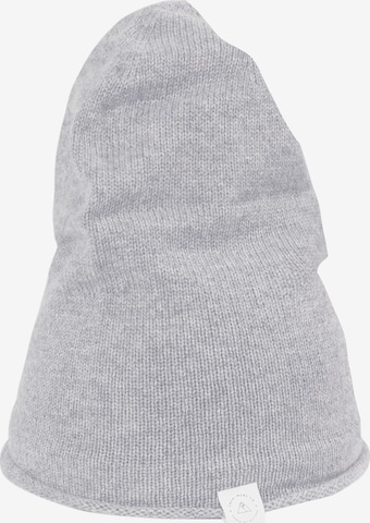 Berretto di CASH-MERE.CH in grigio: frontale