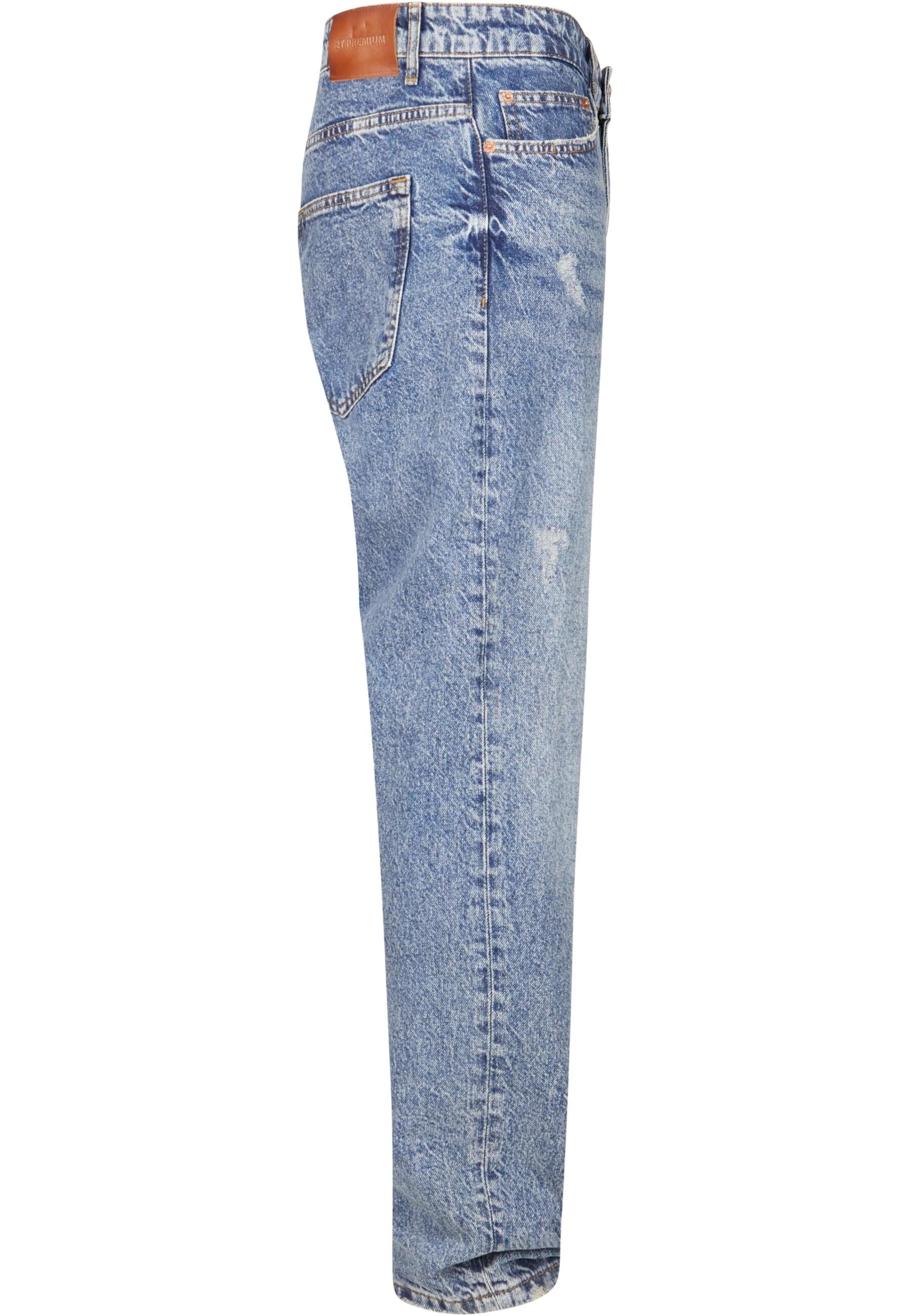 2Y Premium Regular Jeans in Blauw