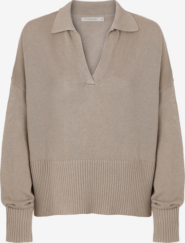 TATUUMPulover 'IVA' - bež boja: prednji dio