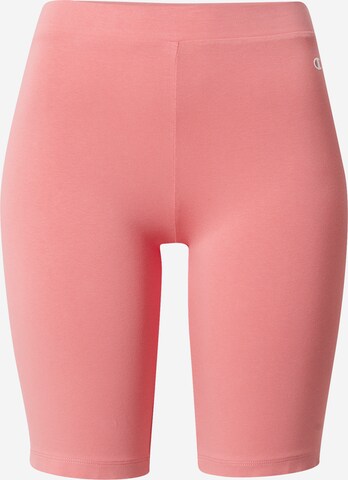 Champion Authentic Athletic Apparel Skinny Legíny – pink: přední strana