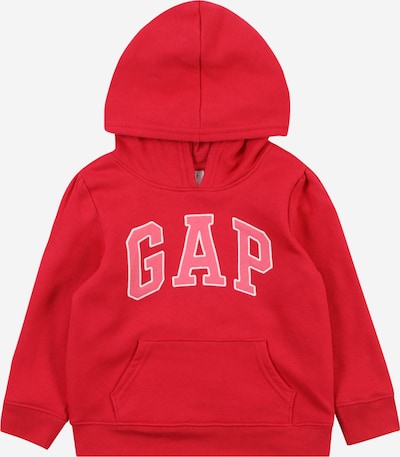 GAP Sweatshirt in de kleur Lichtroze / Rood / Wit, Productweergave