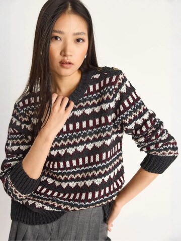 Pull-over 'Pullover' Bianco Lucci en gris