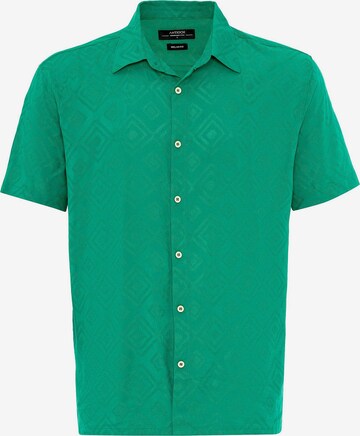 Antioch - Ajuste regular Camisa en verde: frente