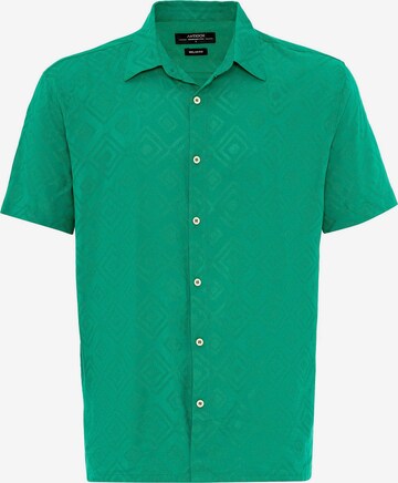 Antioch Regular fit Button Up Shirt in Green: front