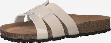 TAMARIS Mules in Beige: front