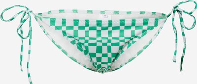 LeGer by Lena Gercke Bikini hlačke 'Caro' | zelena / bela barva, Prikaz izdelka