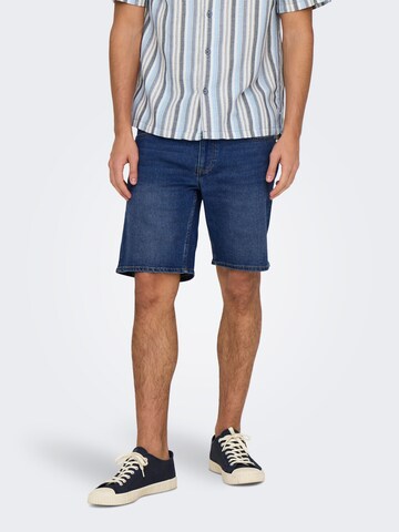 Only & Sons Regular Jeans 'ONSWEFT' in Blue: front