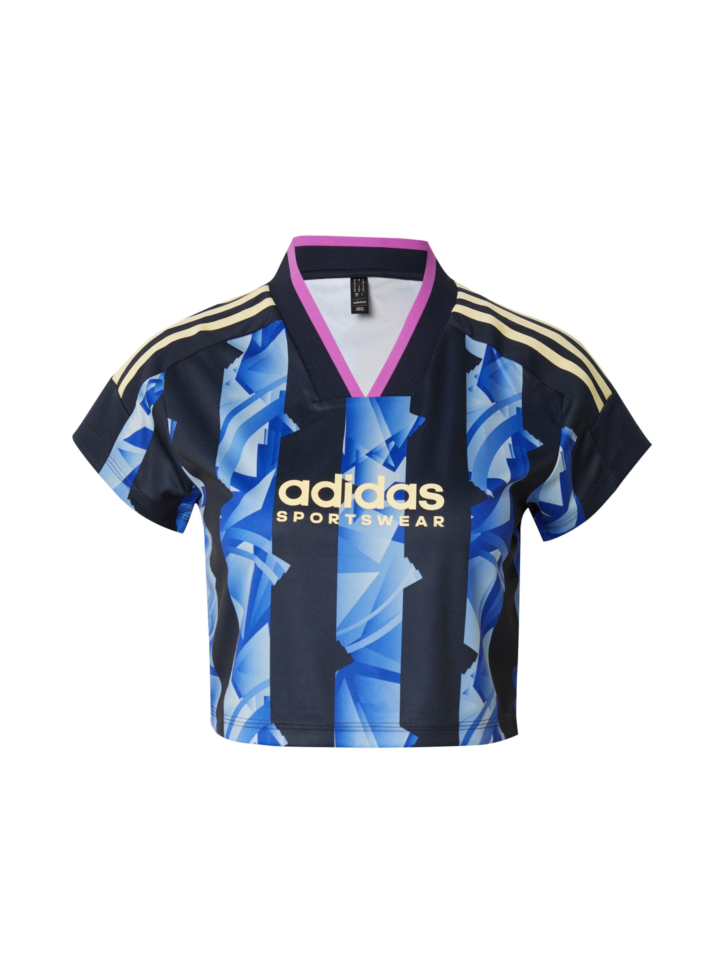 ADIDAS SPORTSWEAR Funktionsbluse 'TIRO Q3' i sort: forside