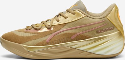 PUMA Sportschoen 'All-Pro Nitro CNY' in de kleur Donkerbeige / Goudgeel / Goud / Oudroze, Productweergave