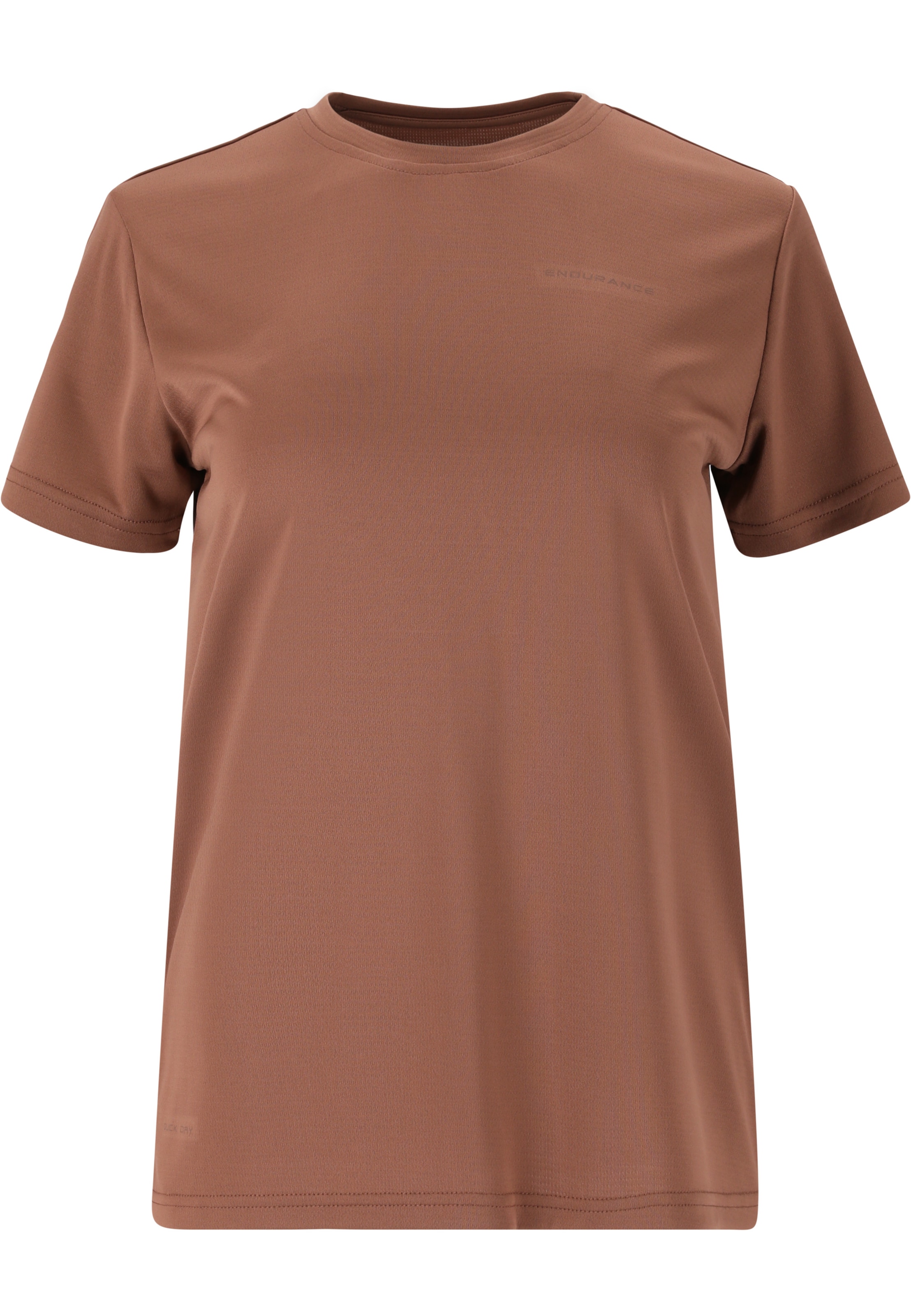 ENDURANCE Funktionsshirt 'Vista' in Braun: Vorderseite